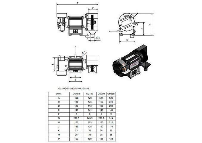 Точильный шлифовальный станок OPTIgrind GU 20B (400 В)